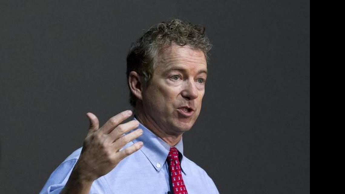 
Rand Paul – here speaking at Bowie State University in Bowie, Md., on March 13, 2015 – introduced an amendment Wednesday seeking to eliminate nearly $500 million in funding for Planned Parenthood.
