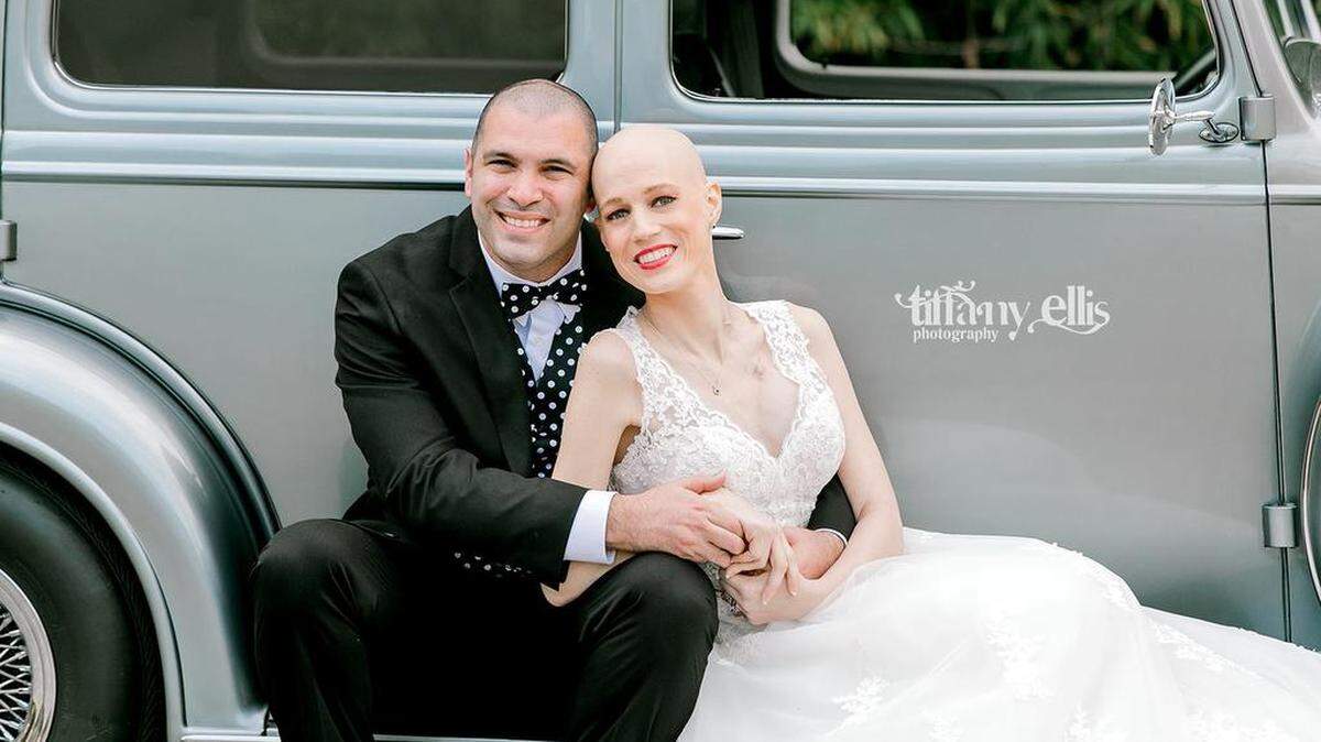 Michael Bank, left, and Laurin Long Bank