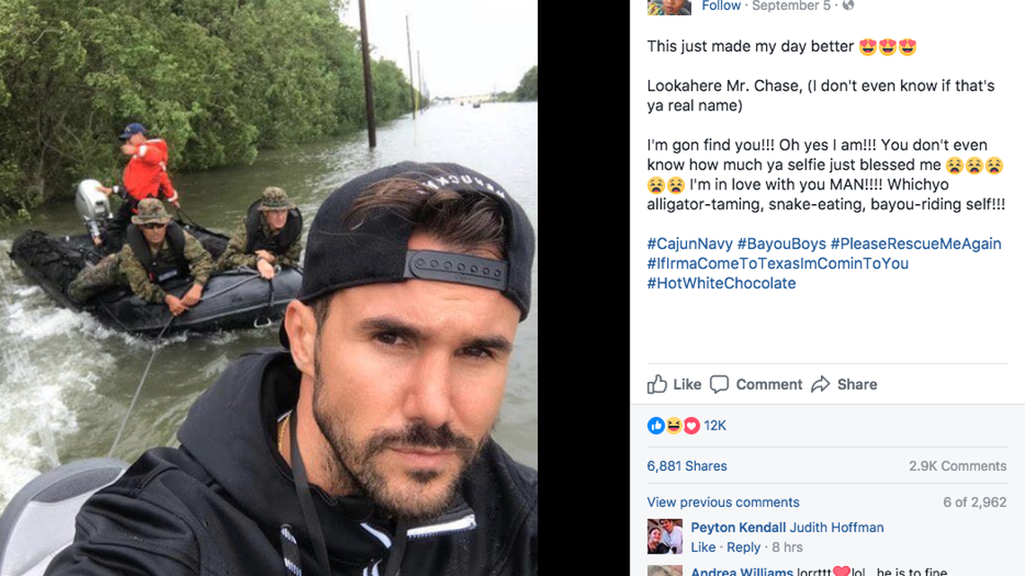 Raz Halili of Kemah, Tex. wanted to help out during the aftermath of Hurricane Harvey, so he used his boat to help people stranded in floodwaters.
