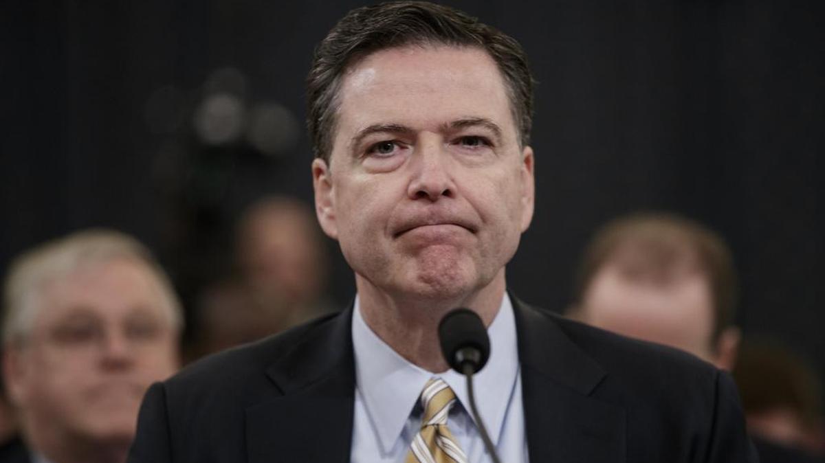 FBI Director James Comey confirmed for the first time that his agency is investigating possible collusion between advisers to Trump’s election campaign and Russia during his testimony on Capitol Hill in Washington, March 20, 2017, before the House Intelligence Committee.