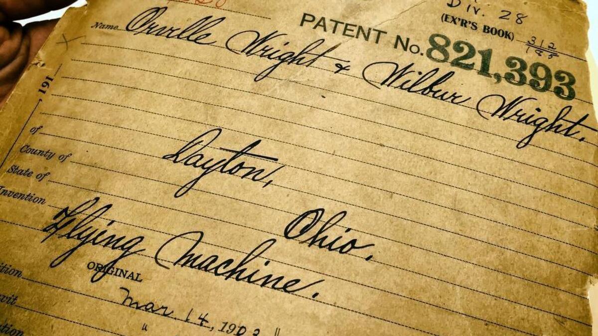An archivist rediscovered the Wright brothers’ plans on March 22 in a special records storage cave in Lenexa, Kansas, where it was sent at some point after it vanished around 1980.
