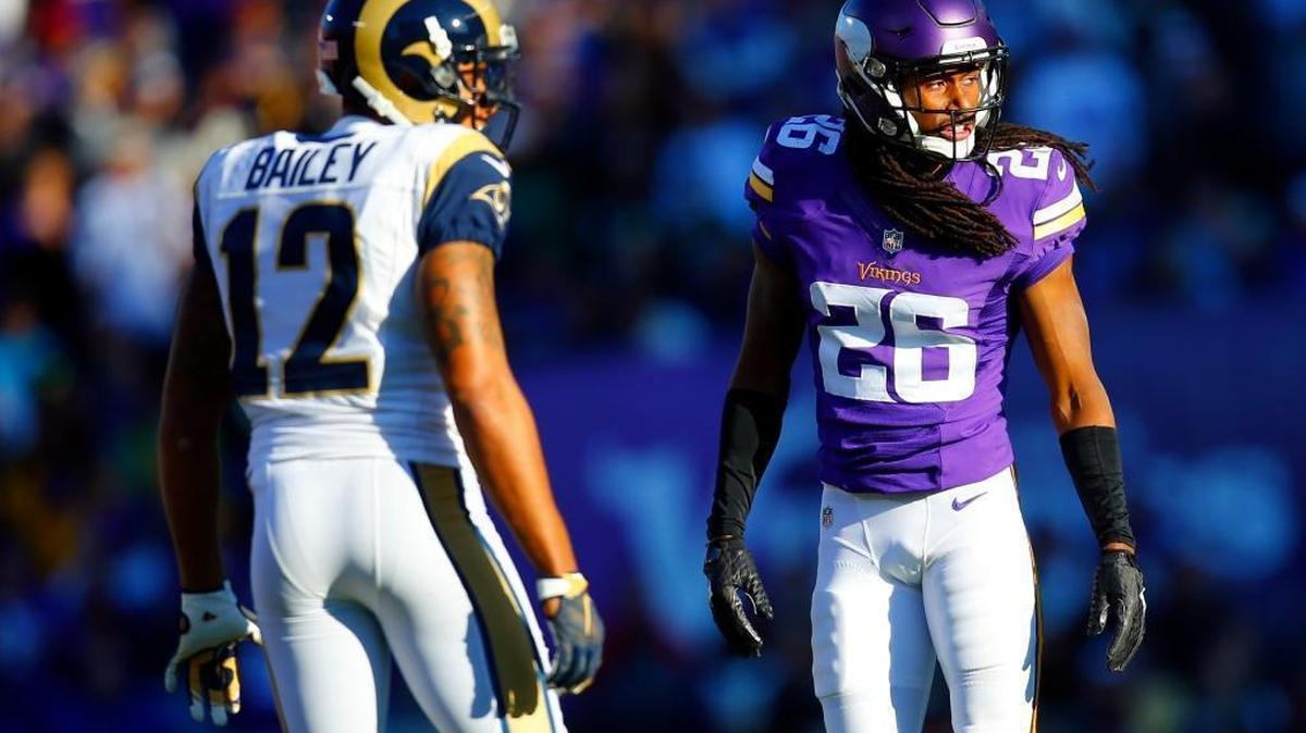 St. Louis Rams wide receiver Stedman Bailey (12) during an NFL football game Sunday, Nov. 8, 2015, in Minneapolis.