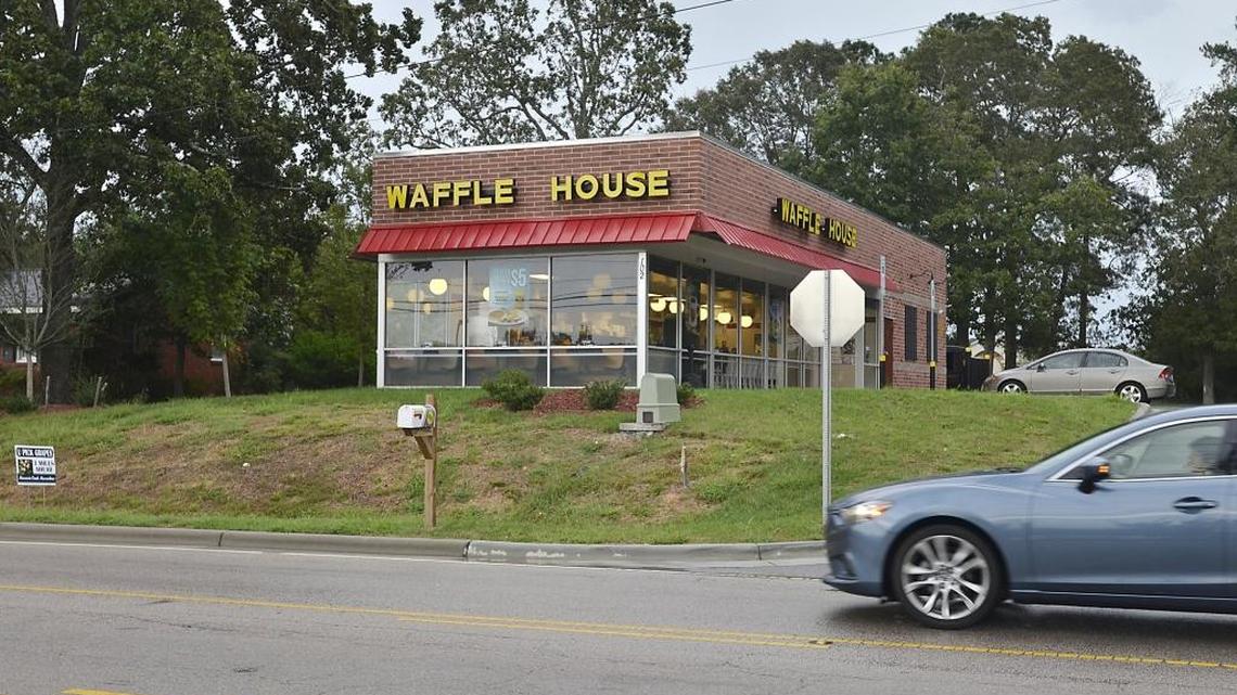 A Waffle House restaurant