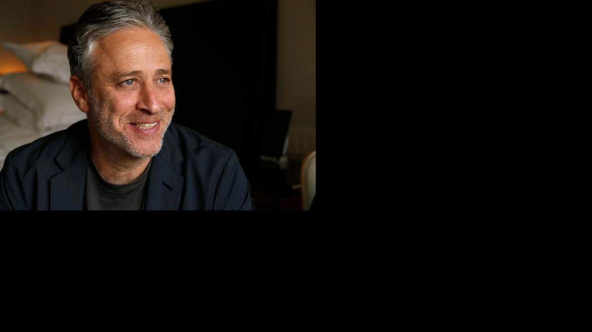 
Writer-director Jon Stewart poses for a portrait on Oct. 24, 2014 in Chicago. 
