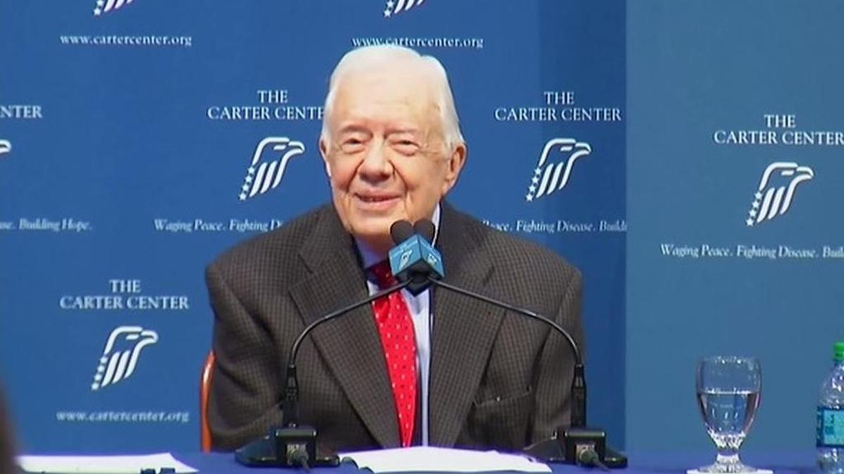 
“I’m ready for anything and looking forward to a new adventure,” former President Jimmy Carter said Thursday, Aug. 20, 2015, while discussing his cancer diagnosis. 
