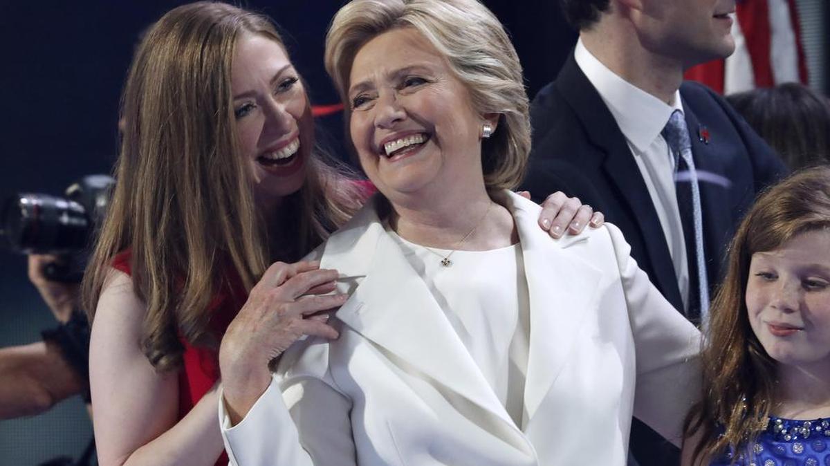 Hillary Clinton is the rare woman who is not suspected of being “too soft,” so it makes sense for her supporters to highlight her maternal credentials, says Andie Kramer, co-author of “Breaking Through Bias: Communication Techniques for Women to Succeed at Work.”