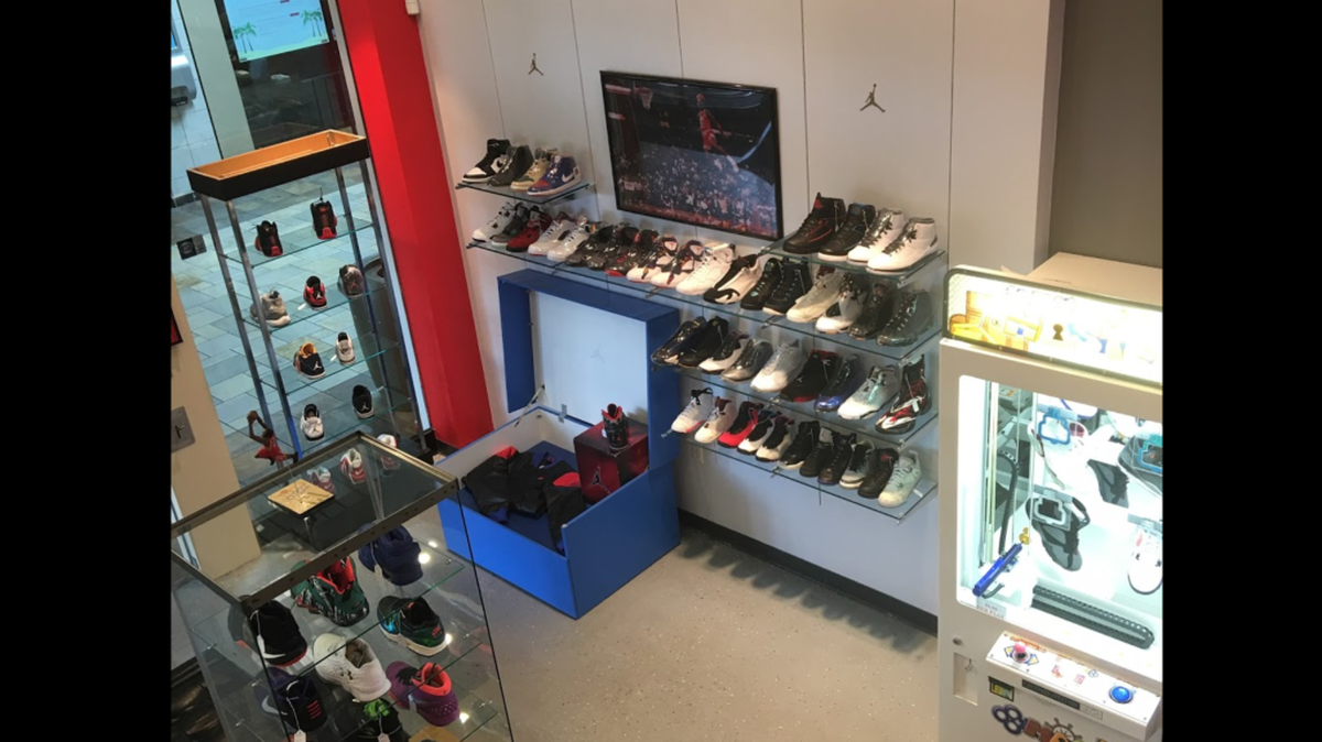 Photo from the Google profile of Circle City Sole, a shoe store in an Indianapolis mall that police say was a front for a drug operation.