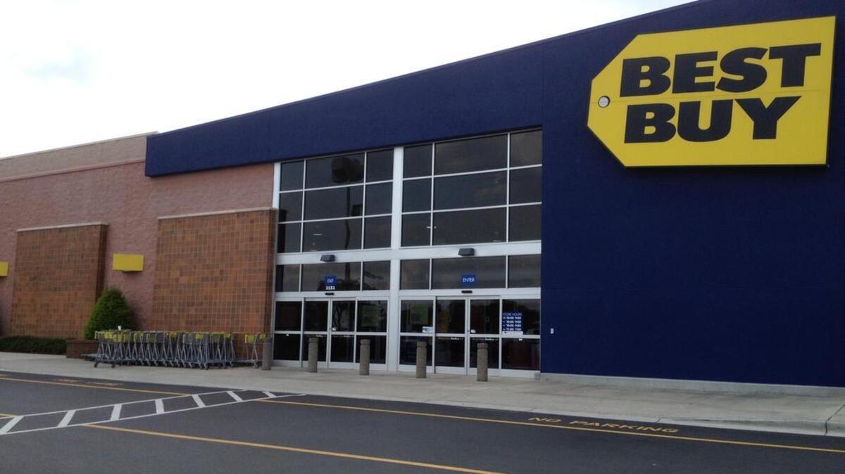 A Best Buy store in Monroe, North Carolina. An employee at the store location in Redding, Calif. stopped a grandmother from buying four $1,000 gift cards she mistakenly believed needed them to get out of trouble.