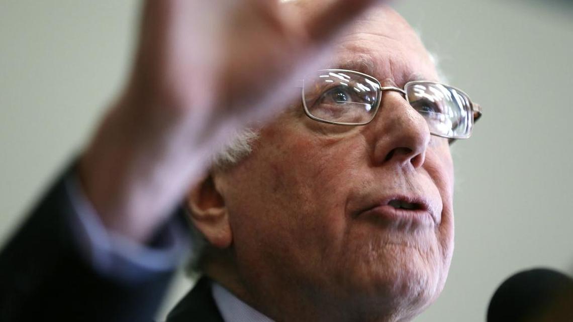 “While it is difficult and very time-consuming to be a full-time candidate and to be a full-time senator, that is at the moment what I’m trying to do,” says Sen. Bernie Sanders, a Vermont independent who is running for the Democratic presidential nomination.