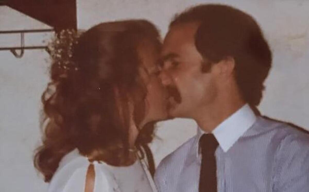 Michael and Nancy Fahey were married in 1979.