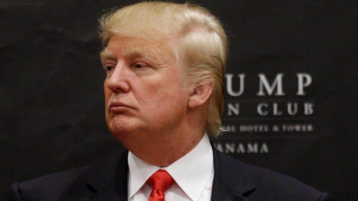 In this July 6, 2011 file photo, U.S. tycoon Donald Trump attends the inauguration ceremony of the Trump Ocean Club International Hotel and Tower in Panama City.