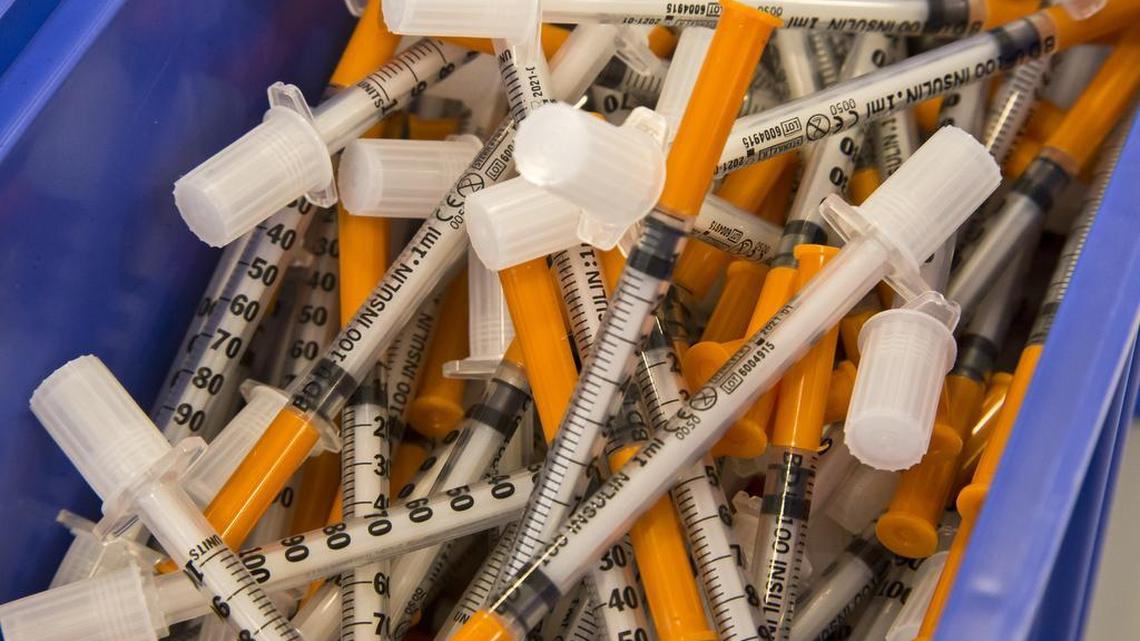Needle exchange programs help drug users prevent disease.