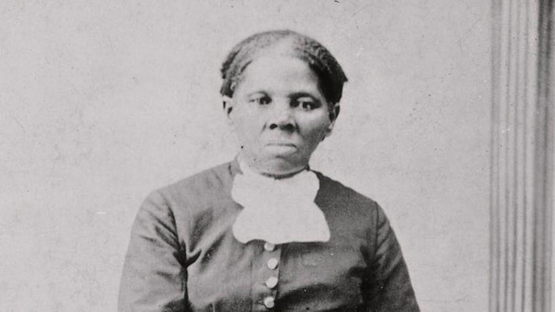 This photograph released by the Library of Congress and provided by Abrams Books shows Harriet Tubman in a photograph dating from 1860-75. Tubman was born into slavery, but escaped to Philadelphia in 1849, and provided valuable intelligence to Union forces during the Civil War.