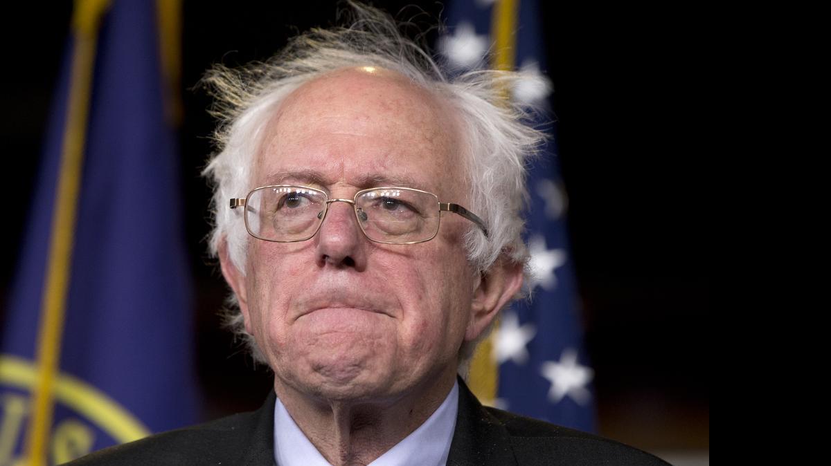 
Sen. Bernie Sanders, I-Vt., participates in a news conference on Capitol Hill in Washington on Wednesday. Sanders will announce his plans to seek the Democratic nomination for president Thursday, presenting a liberal challenge to Hillary Rodham Clinton. Sanders, an independent who describes himself as a "democratic socialist," will follow a statement with a major campaign kickoff in his home state in several weeks. Two people familiar with his announcement spoke to The Associated Press under condition of anonymity to describe internal planning.
