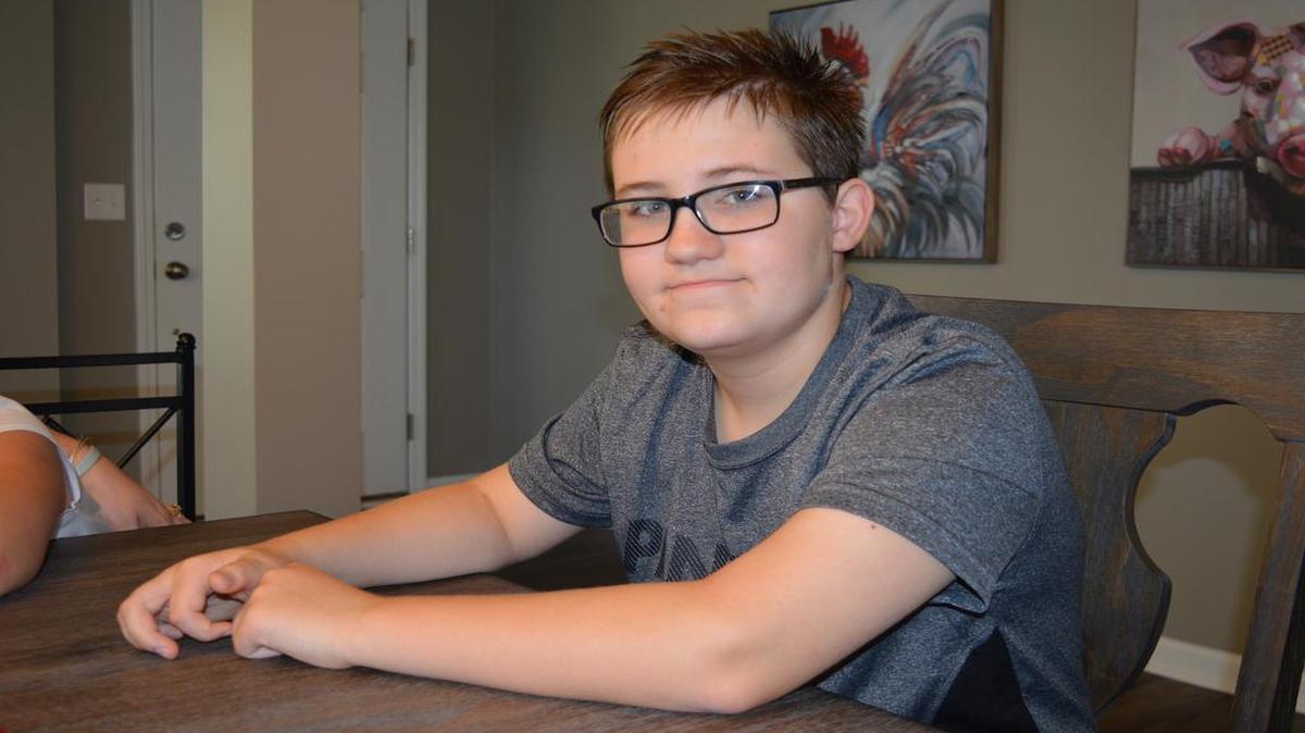 Carson Spears, 11, has PANS, a disorder where his body’s antibodies attack his brain instead of foreign pathogens. Homeopathic treatment has helped him, however.