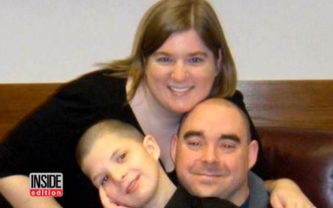 Ernest and Heather Franklin are pictured with their adopted son, Jeffrey Franklin, in an undated photo.