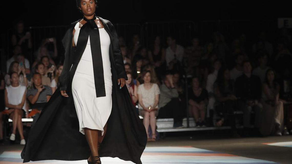 The Christian Siriano Spring 2017 collection is modeled during Fashion Week in New York, Saturday, Sept. 10, 2016.