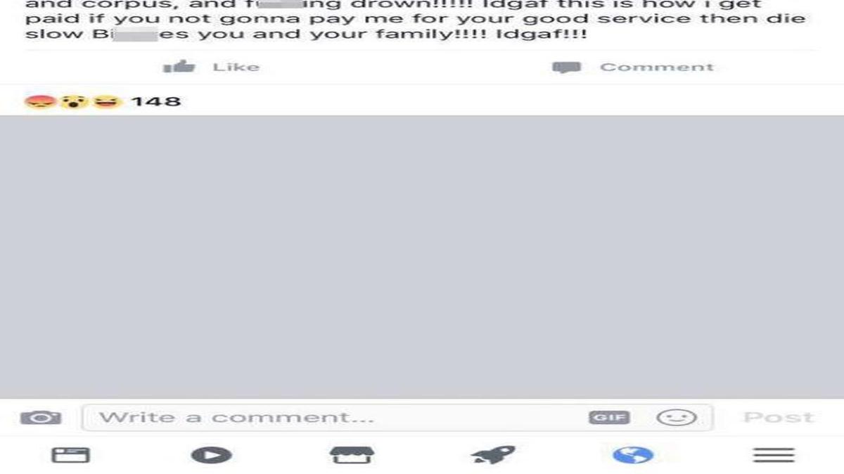 A rainforest cafe employee is out of a job after Facebook users screenshotted his message calling Harvey evacuees “cheap.”