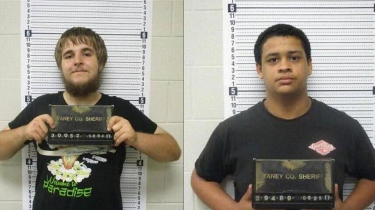 Kyle Wayne Williams (left) and Jordan Hall