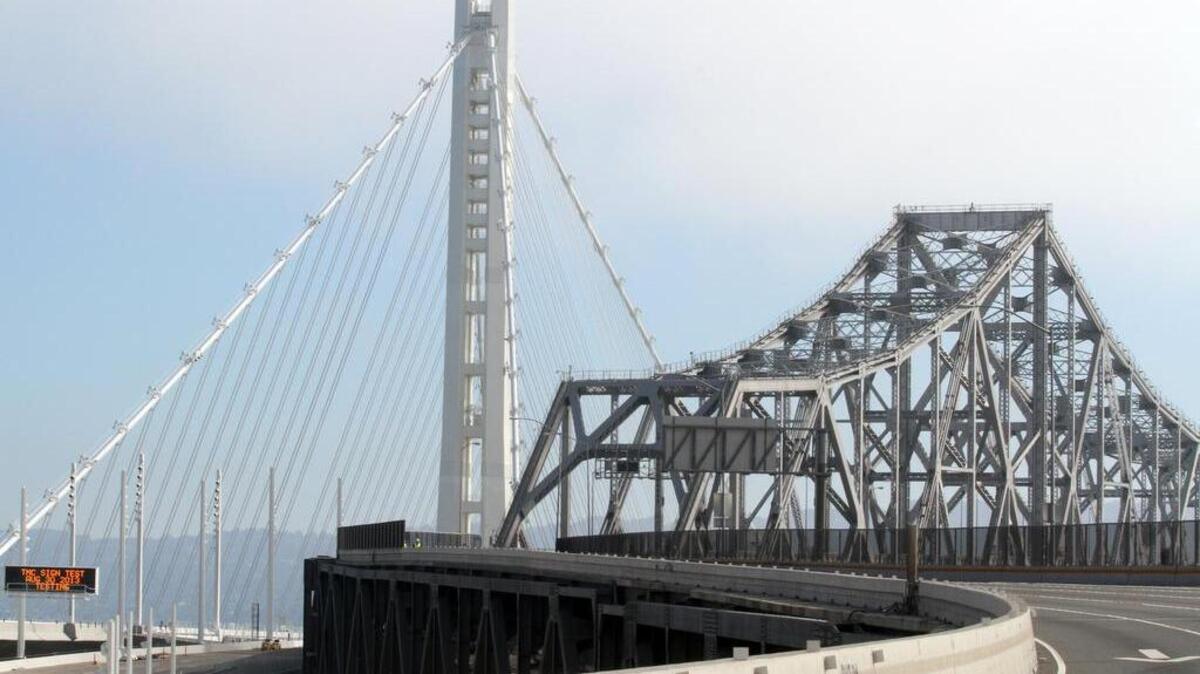 The nearly $6.5 billion San Francisco-Oakland Bay Bridge project drew to a close in 2013 after years of political bickering, engineering challenges and billions in cost overruns. The failure of the earlier Bay Bridge during the 1989 Loma Prieta earthquake prompted one of the costliest public works projects in California history.