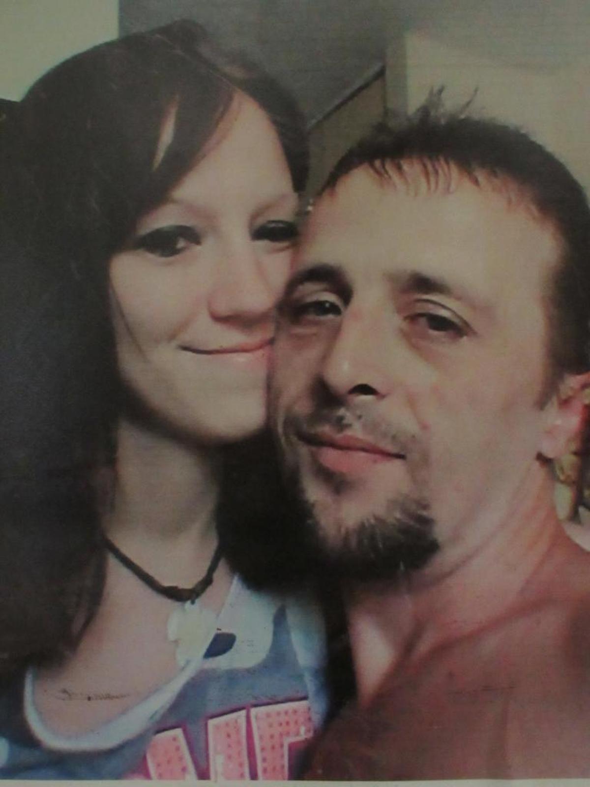 David Durham, husband of a woman who was beaten last week in Jackson County and thrown off a cliff, said this is a photo of him and the woman, Jessica Durham. The assailant killed her son James, 5.