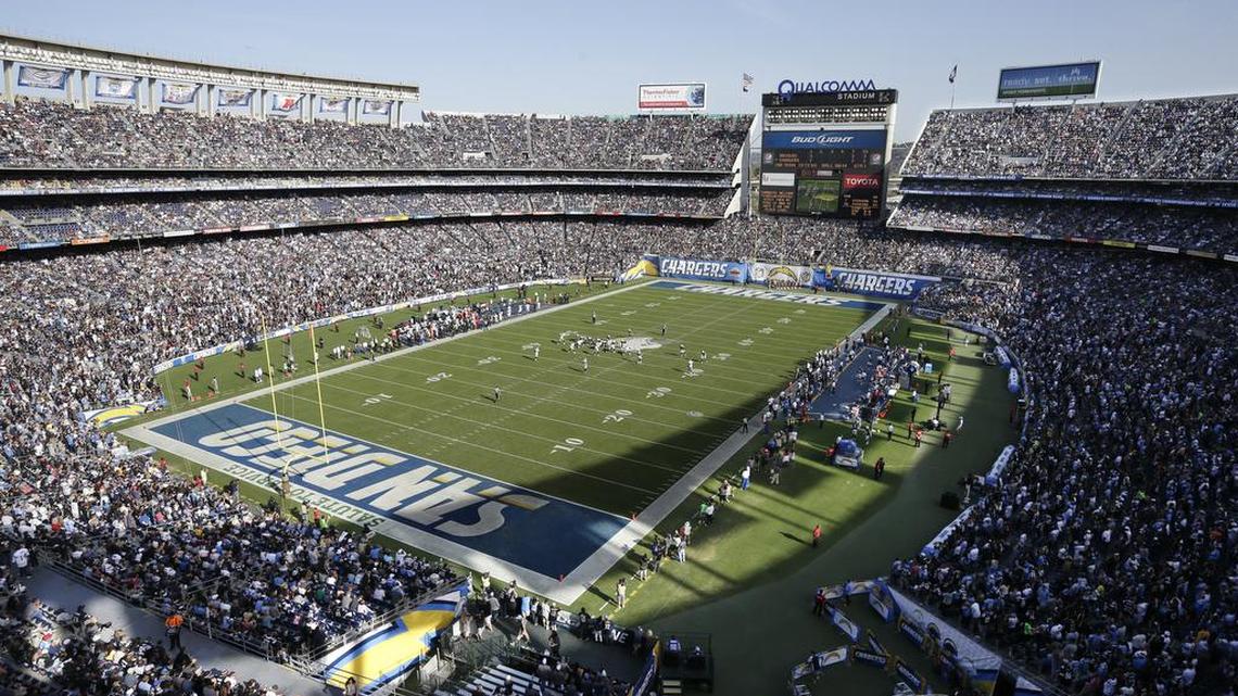 A private security contractor at Sunday’s game between the San Diego Chargers and Oakland Raiders at Qualcomm Stadium was caught on camera allegedly masturbating.