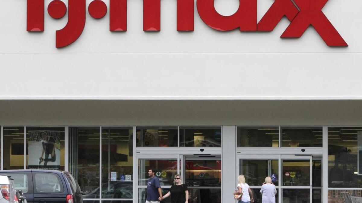 T.J. Maxx has instructed employees to place signs advertising Ivanka Trump products in the garbage.