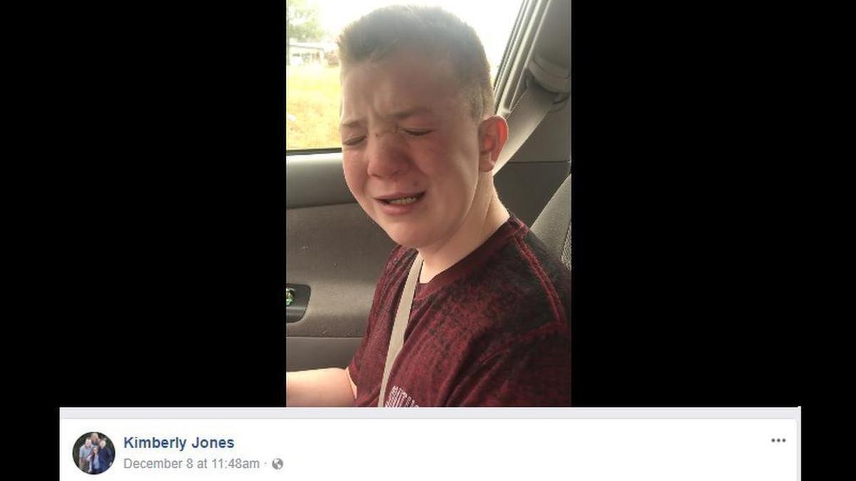 The video took on a life of its own. Dozens, then hundreds, then thousands of people shared Keaton Jones' post on Facebook, leading to more than 15 million views in the span of two days.