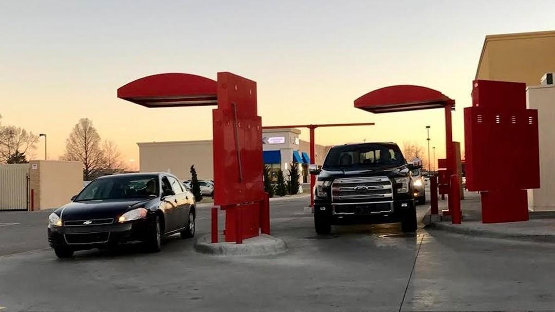 You’re in the double drive-through lane at Freddy’s Frozen Custard. You and the driver in the next lane have both just completed your orders. Who advances first?