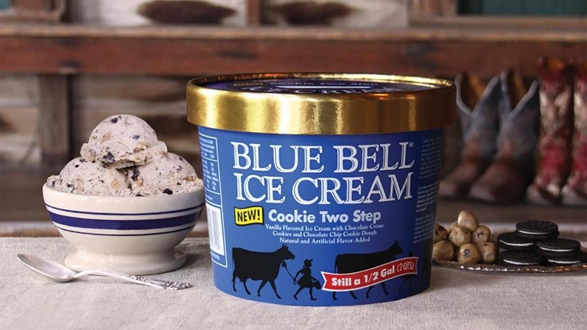 New Blue Bell Ice Cream flavor, Cookie Two Step