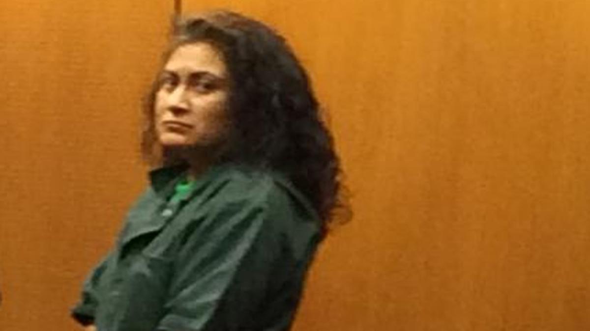 Sylvia Ortiz Garcia, right, stands next to her attorney, Emily Takao, in a Fresno courtroom, where Garcia is charged with conspiring with her brother to dissuade a witness from testifying in his pending murder trial. On Nov. 30, 2016, Garcia, 43, pleaded no contest to the felony charge.