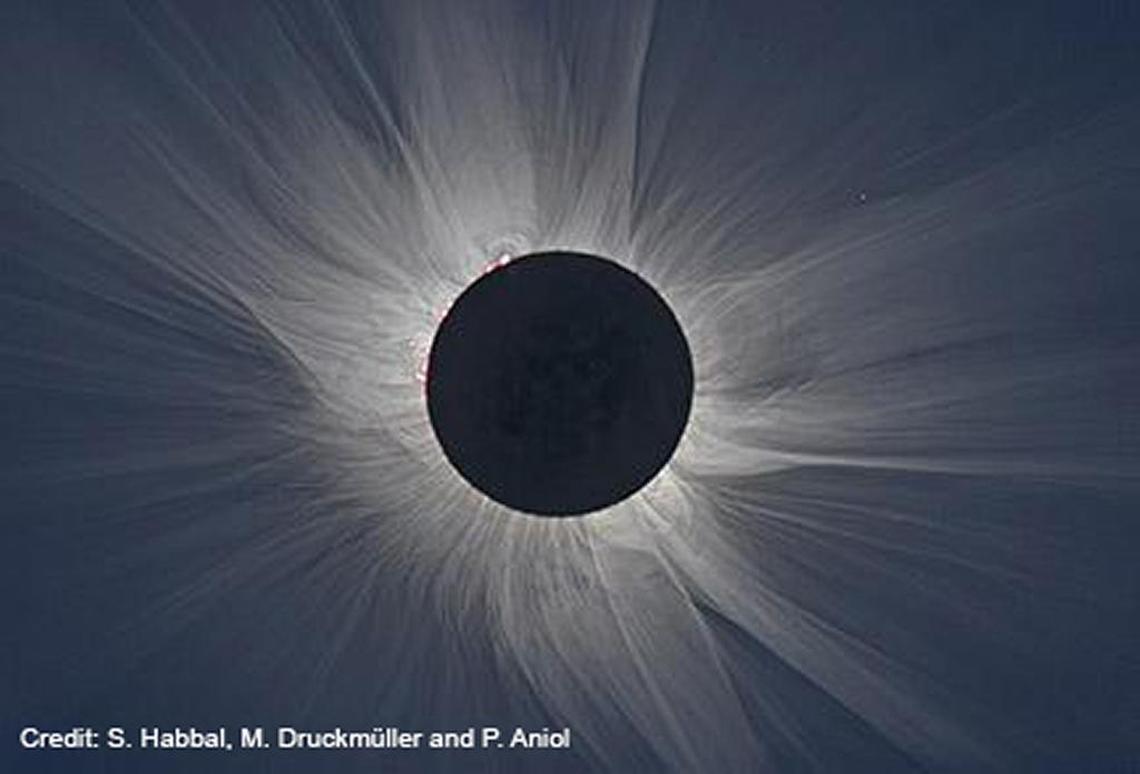Total eclipse image taken Mar. 20, 2015 at Svalbard, Norway.