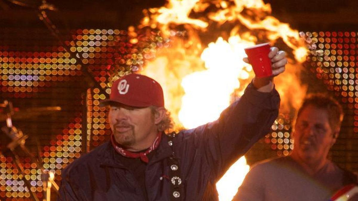Toby Keith performs at the CMT Ultimate KickOff Party at Kay Bailey Hutchison Convention Center on Friday, Jan. 9, 2015, in Dallas.
