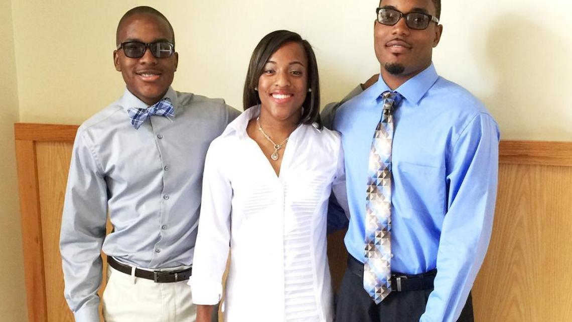 Keyshawn, Kayla and Koby Brown