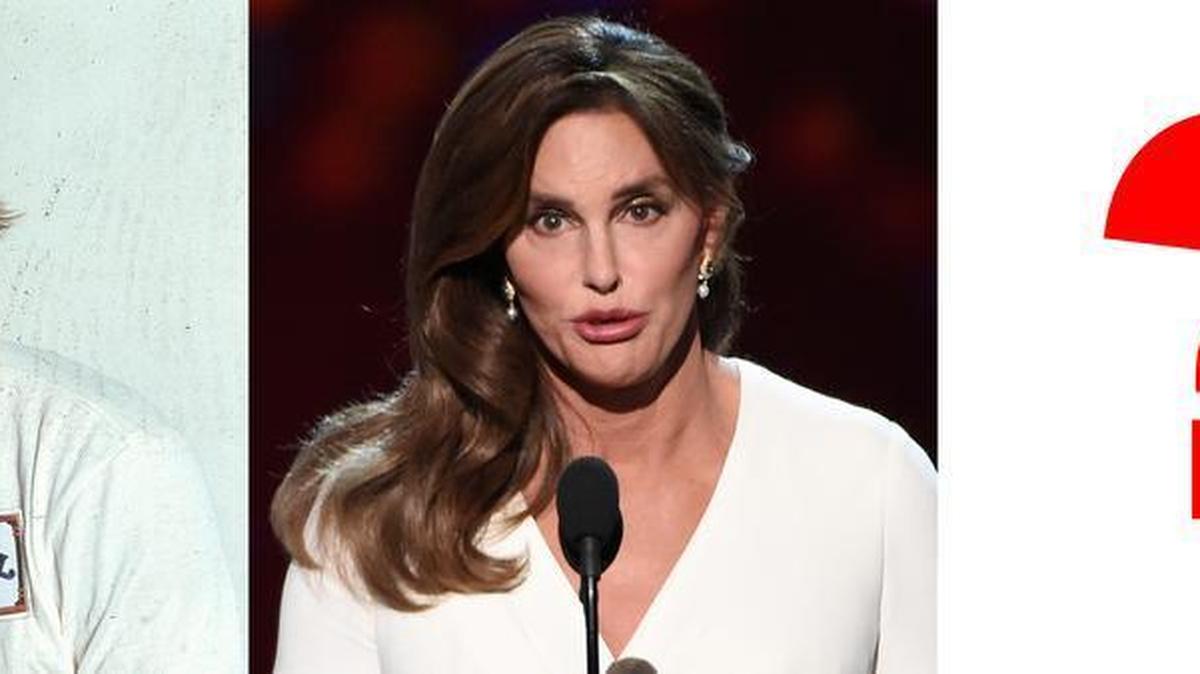 Left, as Bruce Jenner in 1988 photo; center, as Caitlyn Jenner in 2013. Might she revert to being a man again?