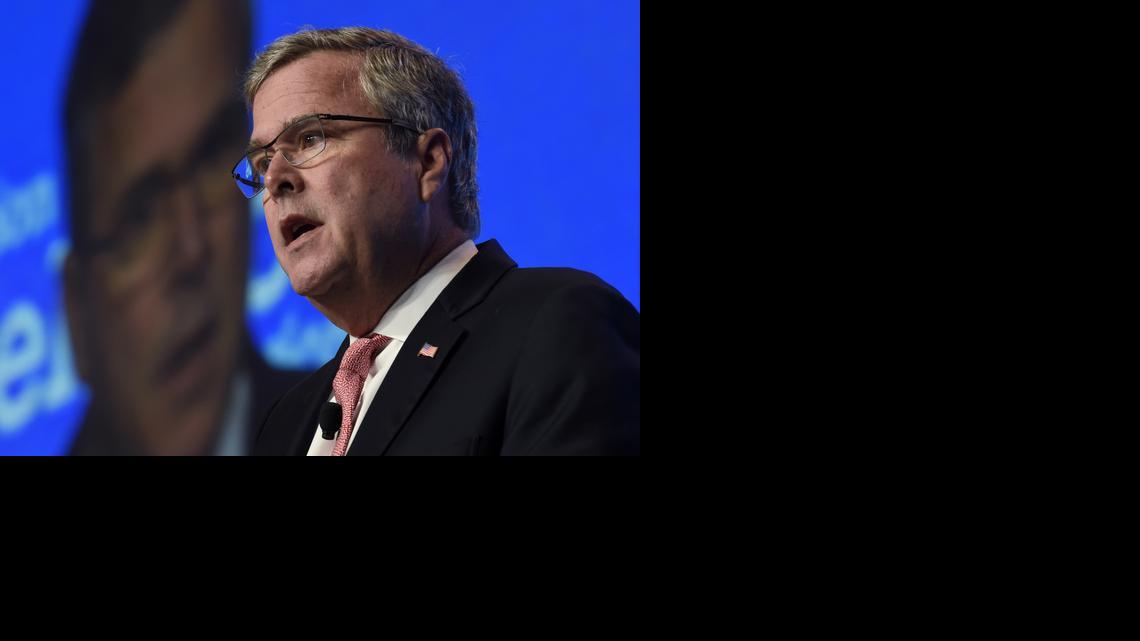 
In this Nov. 20, 2014 file photo, former Florida Gov. Jeb Bush speaks in Washington. 
