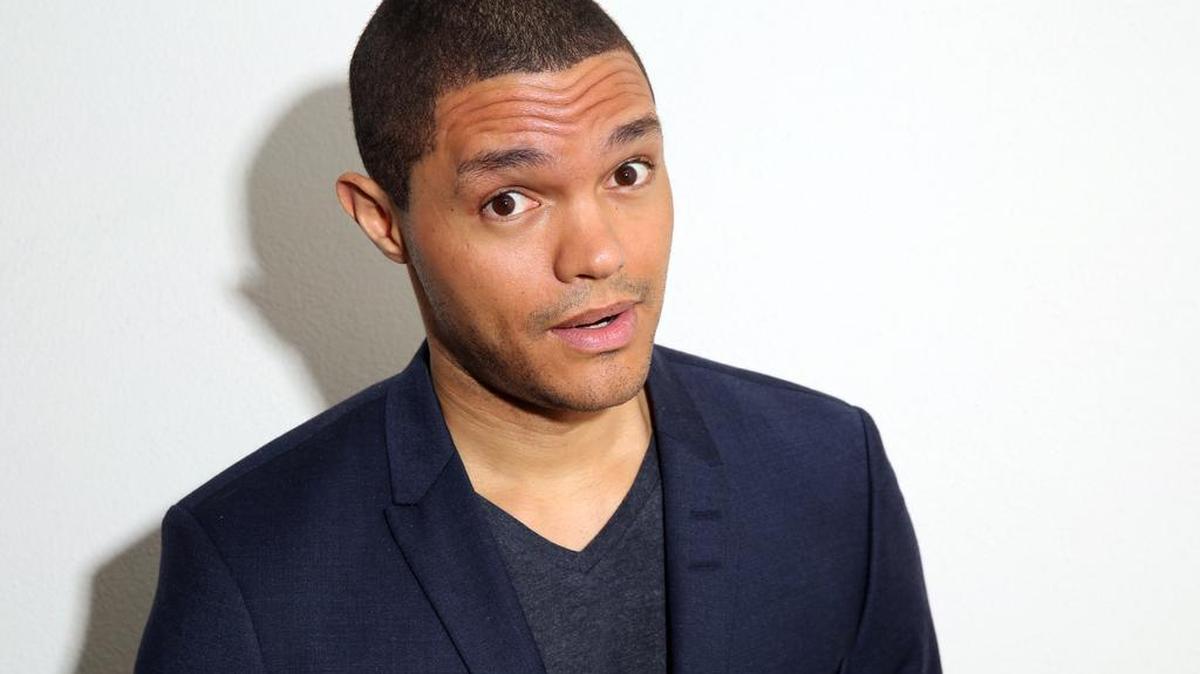 
Trevor Noah poses for a portrait at The Beverly Hilton in Beverly Hills, Calif. Jon Stewart's 16-year-long run as host of "The Daily Show with Jon Stewart," has helped launch comedy careers. A rising young standup comic from South Africa, Noah had barely set foot into "The Daily Show" as a correspondent before he was tapped to succeed Stewart as host. He takes over in that role Sept. 28. 
