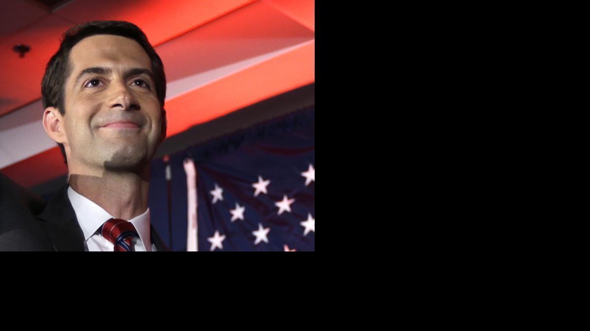
Sen. Tom Cotton, R-Ark. He is one of 47 Republican senators who are warning that any agreement the Obama administration strikes with Iran to limit Tehran's nuclear program may be short-lived unless Congress approves the deal. 
