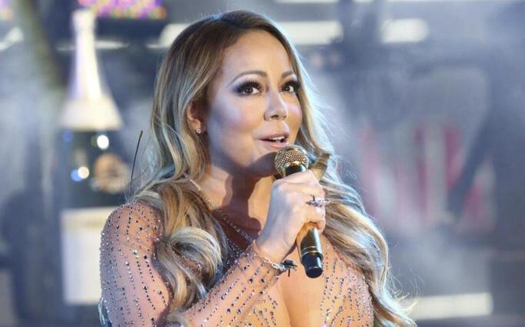 Mariah Carey performs at the New Year’s Eve celebration in Times Square on Saturday, Dec. 31, 2016, in New York.