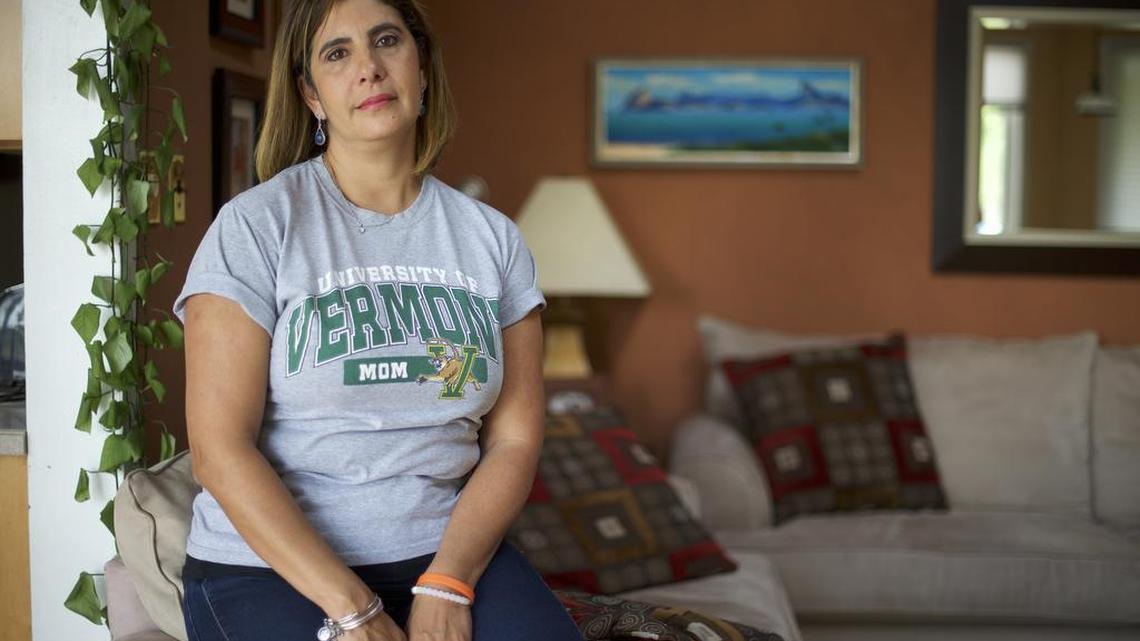 Marcia DeOliveira-Longinetti, who was able to get the remaining balance of her son’s federal student loans written off after he was killed, but could not do so with a New Jersey state agency, in Manahawkin, N.J., June 22, 2016. Called “state-sanctioned loan-sharking” by a bankruptcy lawyer, the program’s aggressive collections and stringent rules can easily mean financial ruin for borrowers.