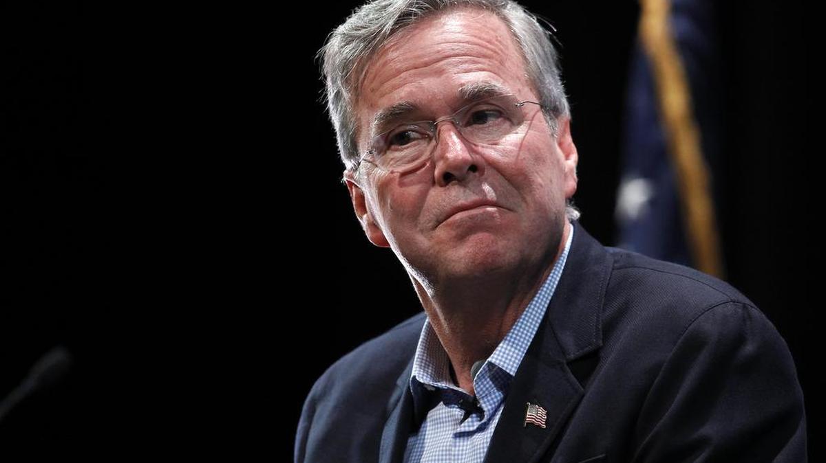 Polls from Bloomberg Politics this week showed Republican presidential candidate Jeb Bush in fifth place in Iowa and a distant third in New Hampshire. The campaign is removing some senior staff from the payroll, parting ways with some consultants, and downsizing its Miami headquarters to save more than $1 million per month and cut payroll by 40 percent this week, according to Bush campaign officials who requested anonymity to speak about internal changes.