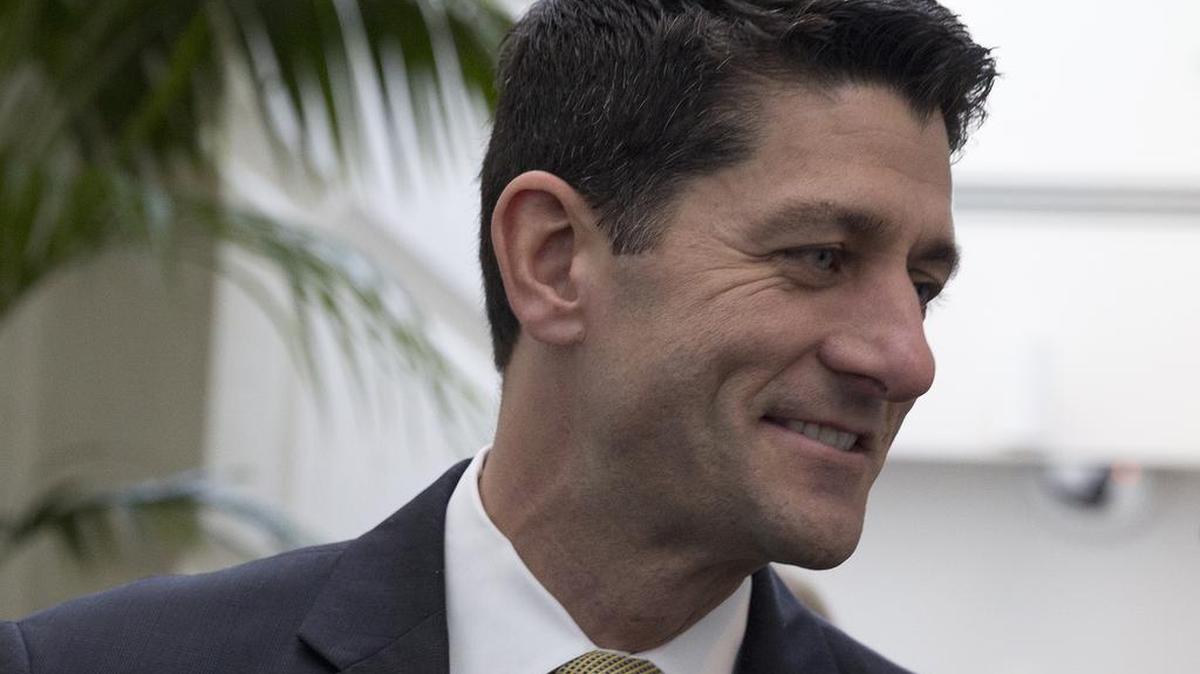 Rep. Paul Ryan, R-Wis. leaves a meeting on Capitol Hill in Washington on Wednesday, Oct. 21, 2015. Ryan, seeking unity in a place it’s rarely found, is telling House Republicans he will serve as their speaker only if they embrace him by week’s end as their consensus candidate.