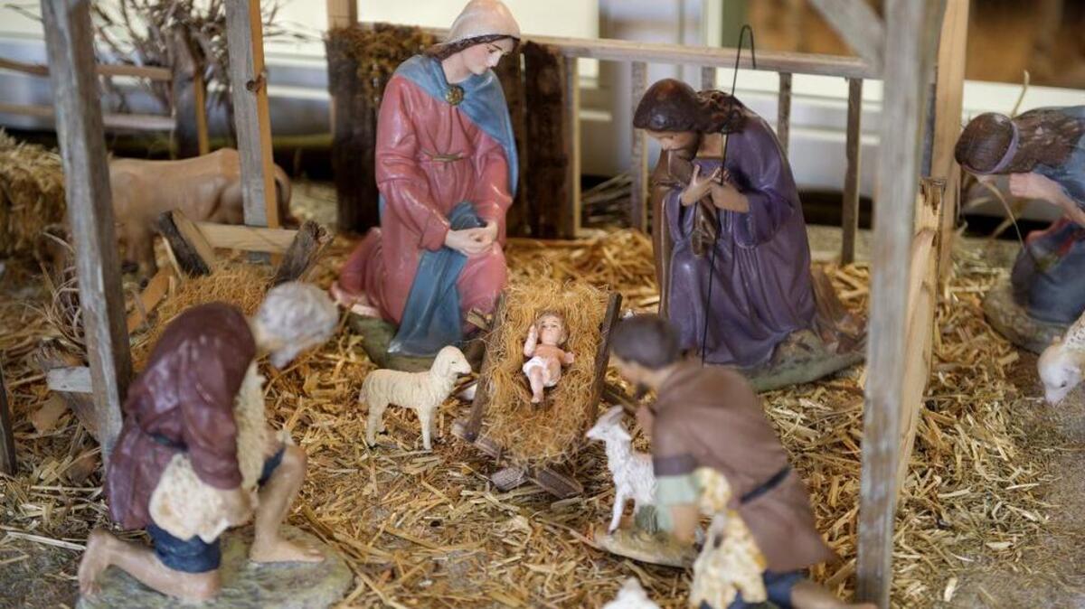 Nativity scenes like this one commemorate the story of Jesus’ birth as told in the Bible. The pastor of a Georgia megachurch stirred up a Christmas controversy after preaching that the story of Jesus’ virgin birth is not crucial to the Christian faith.