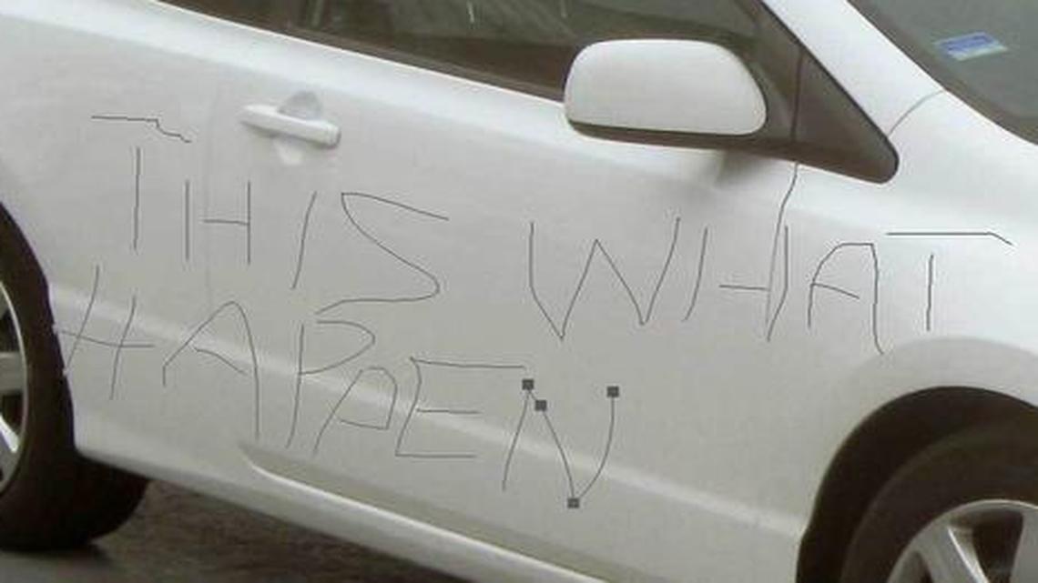 He announced his wedding on Facebook; one of his exes was not pleased