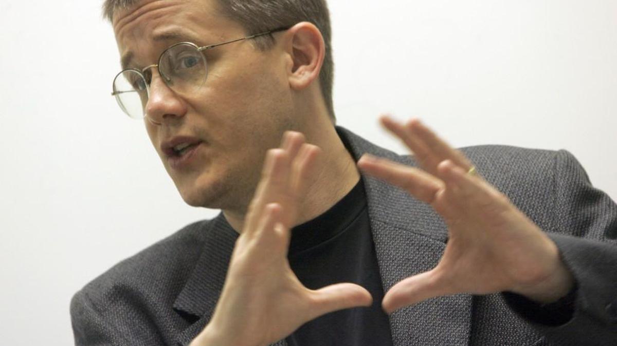 UNC Wilmington professor Mike Adams, shown here in a 2005 photo, has come under fire from a recent social media post.