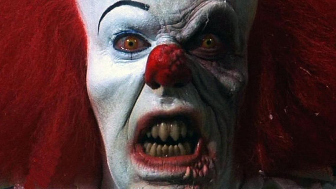 Stephen King’s Pennywise the Dancing Clown from the 1990 Movie “It.”