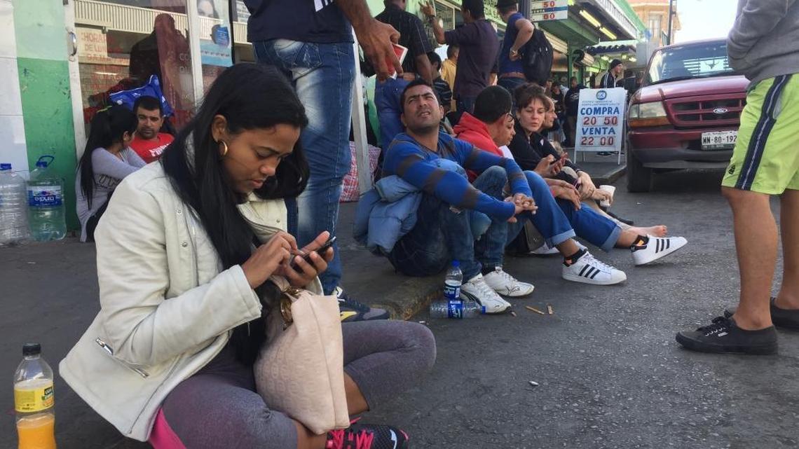 Yanitsy Correoso Rivero, of Guantánamo, Cuba, updated friends over social media after being released from U.S. custody on Sunday. She withdrew her application for asylum and was allowed to return to Mexico by U.S. border agents after agents warned her and four fellow Cuban migrants that they were likely to spend months in detention and still be rejected.