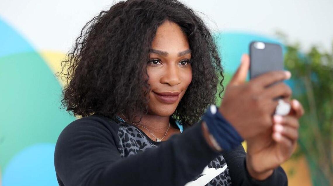 Serena Williams shows off apparent baby bump in (since deleted) Snapchat pic