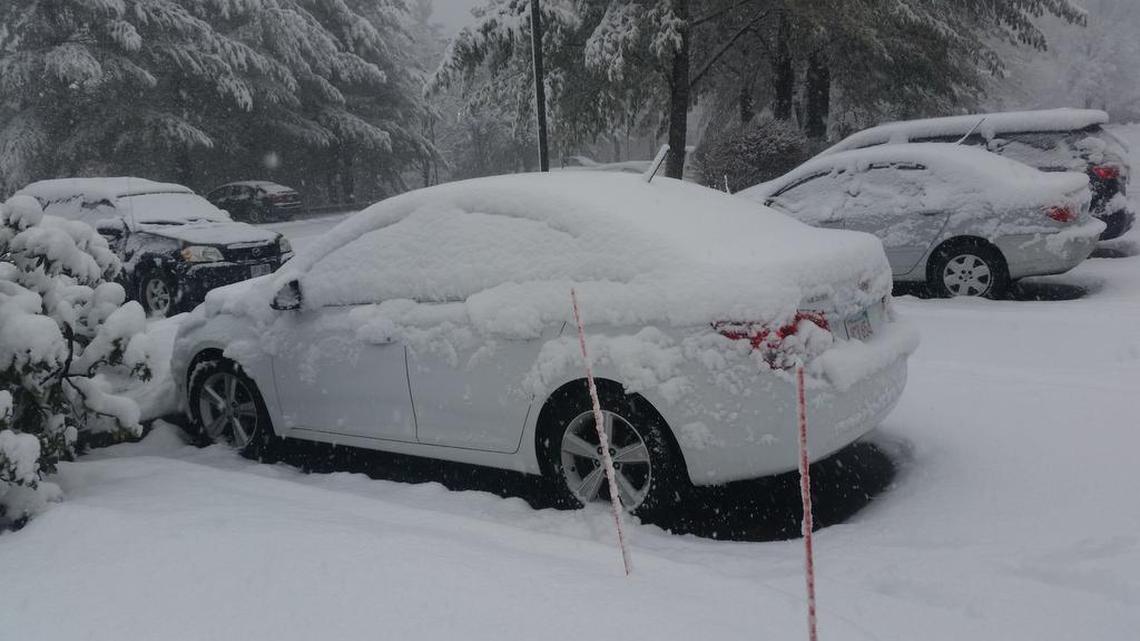 Dave Barry’s rental car enjoying the weather