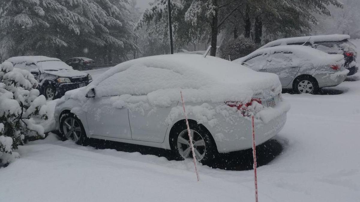 Dave Barry’s rental car enjoying the weather